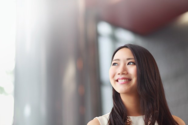 beautiful Asian woman